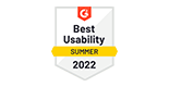 Best Usability Badge | Chargebee - 4NG Partners